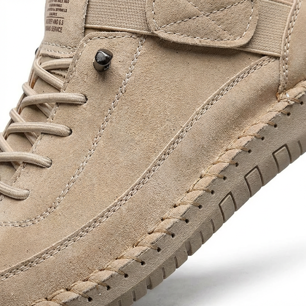 Sofia | Zapatillas Mujer Con Costura Trenzada Y Cierre Velcro | Casual