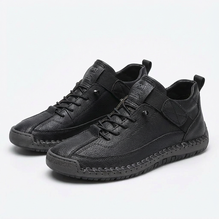 Sofia | Zapatillas Mujer Con Costura Trenzada Y Cierre Velcro | Casual