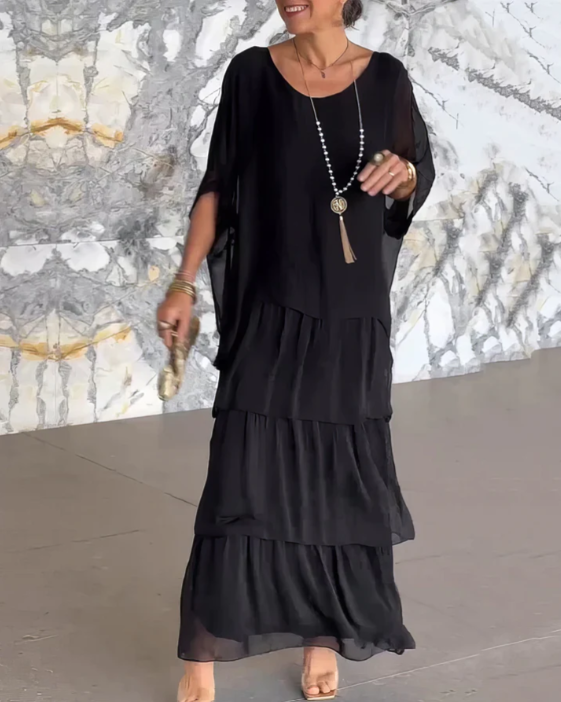 Irene | Elegante Vestido Maxi Fluido