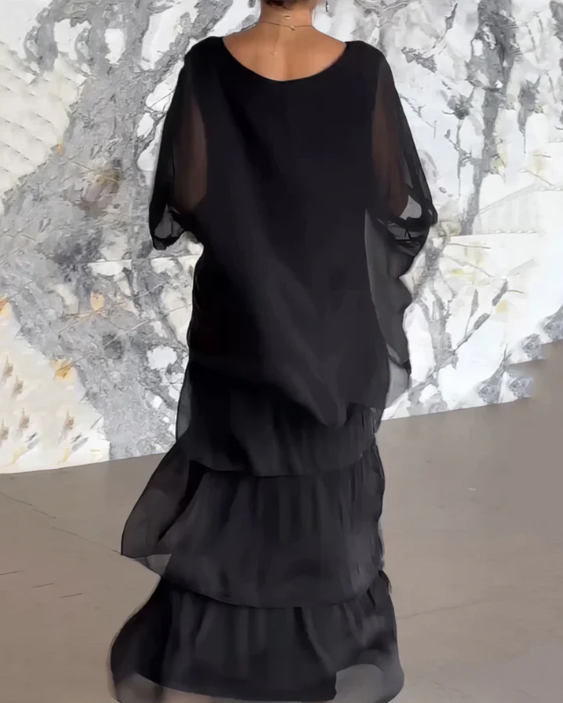 Irene | Elegante Vestido Maxi Fluido