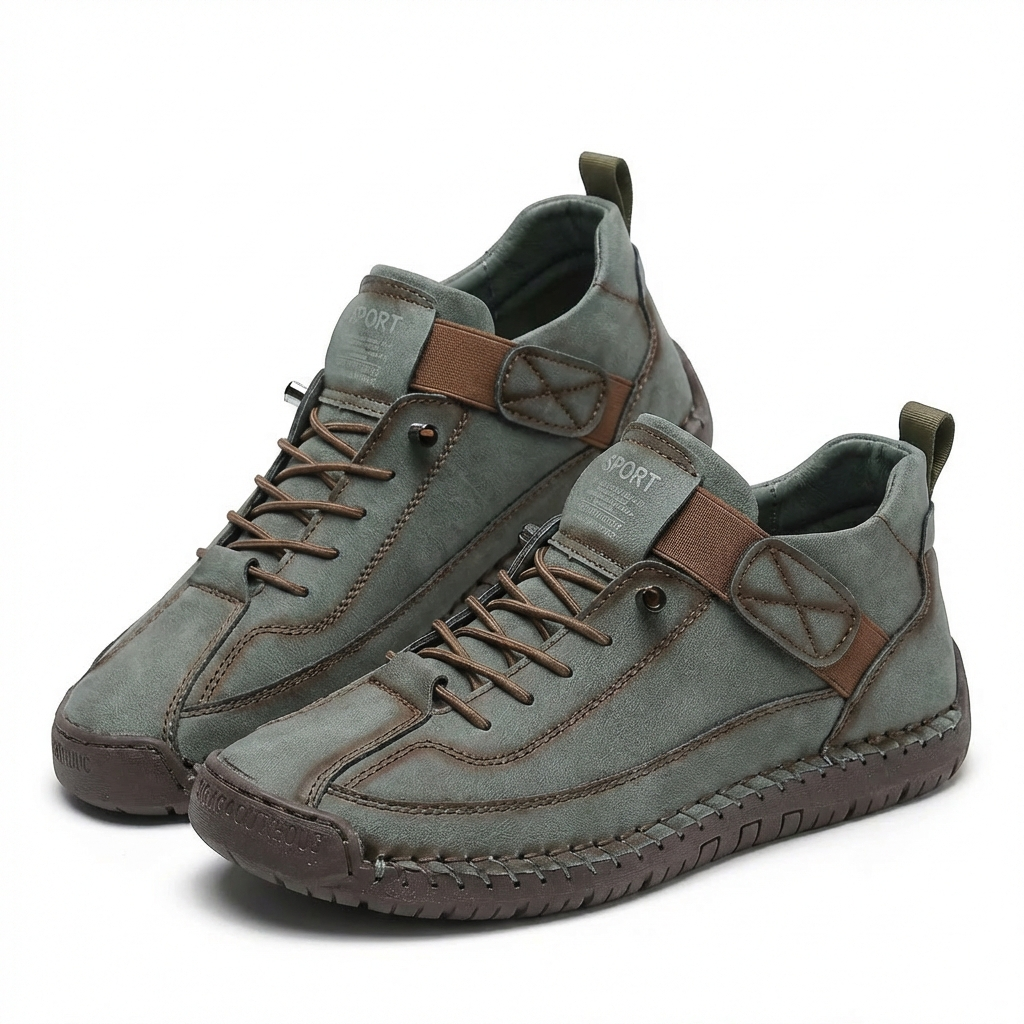 Triana | Mujer Zapatillas Costura Artesanal Casual