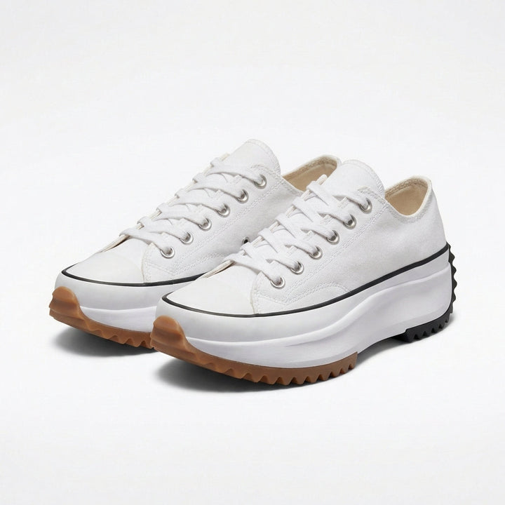 Vega | Mujer Zapatillas Plataforma Cordones Puntera