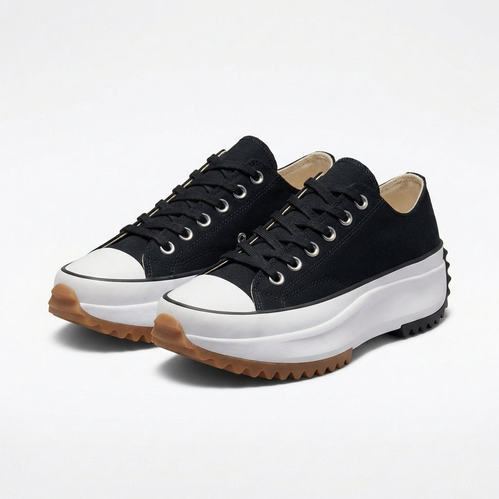 Vega | Mujer Zapatillas Plataforma Cordones Puntera