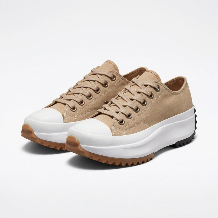 Vega | Mujer Zapatillas Plataforma Cordones Puntera