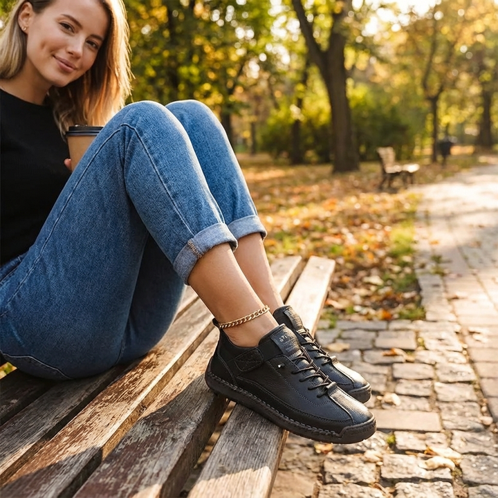 Violet | Zapatillas altas con cordones para mujer