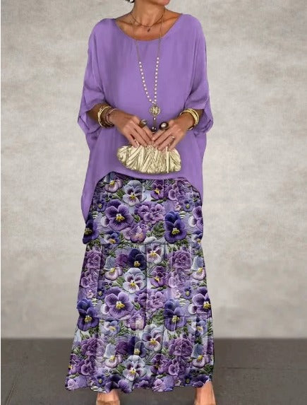 Irene | Elegante Vestido Maxi Fluido