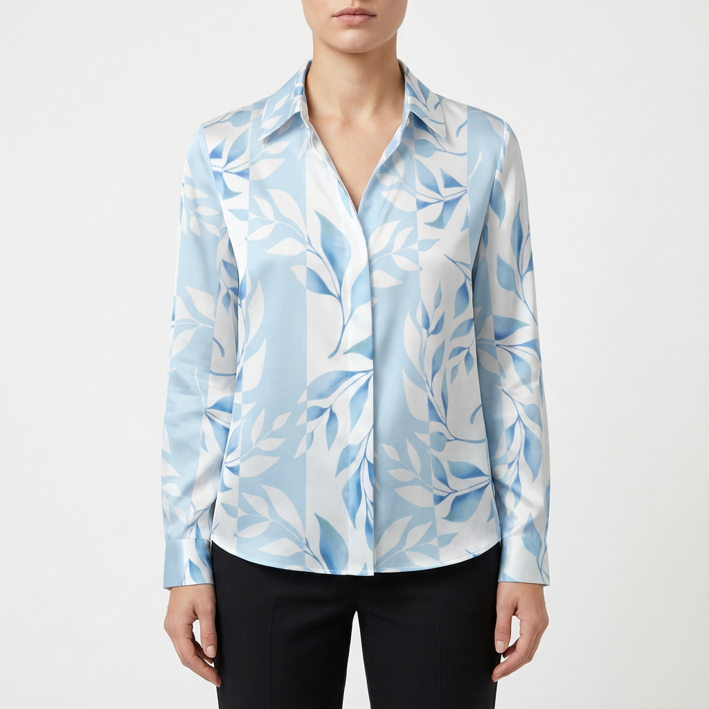 Willow | Blusa de Mujer de Manga Larga con Cuello Caído