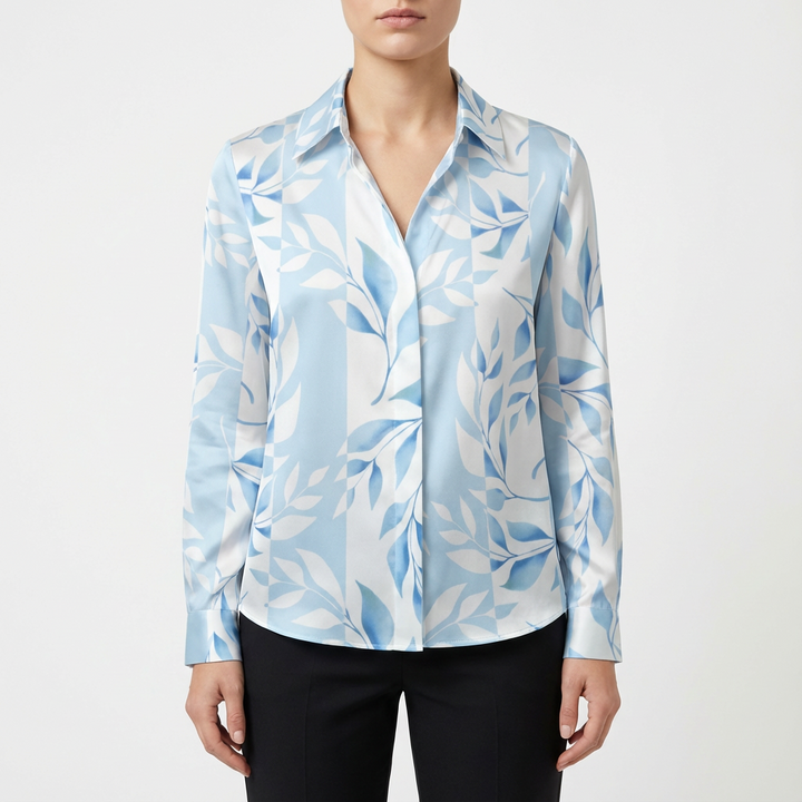 Willow | Blusa de Mujer de Manga Larga con Cuello Caído