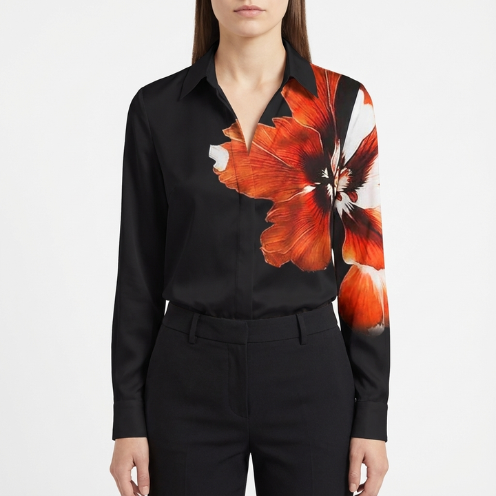 Willow | Blusa de Mujer de Manga Larga con Cuello Caído