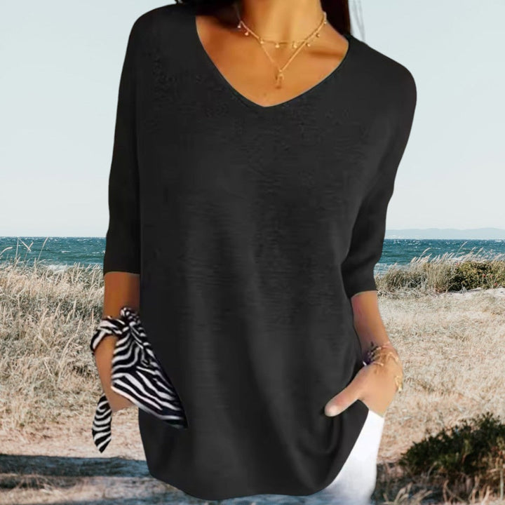 Eileen | Summer V-Neck Top