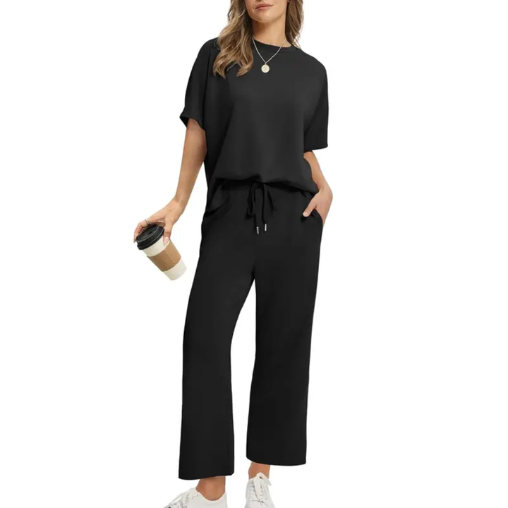 Brisa | Oversized Wide Leg Two Piece Set