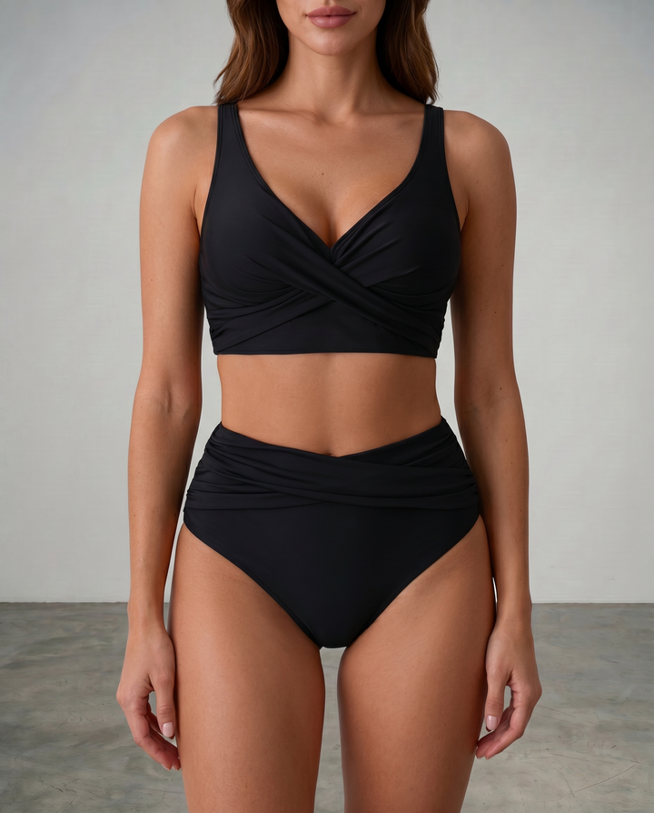 Amélie | Bikini taille haute sculptant