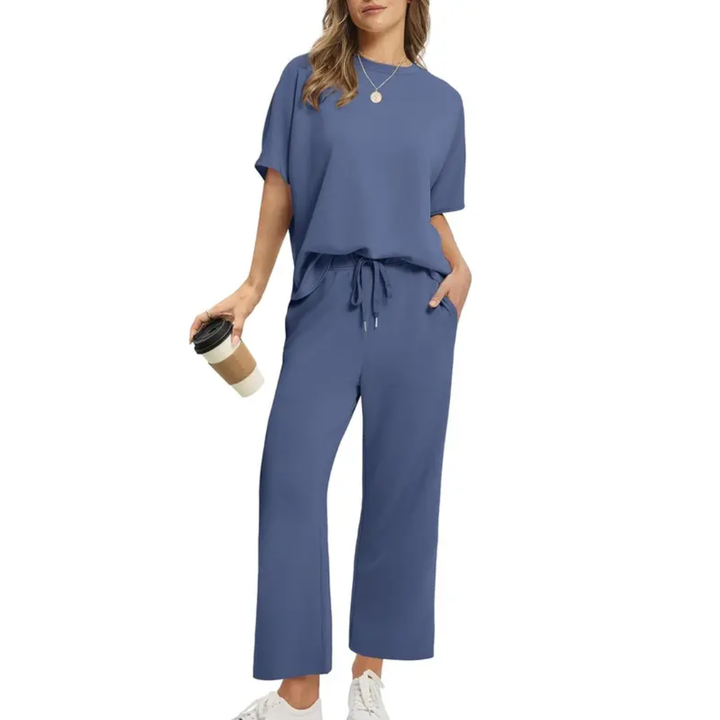 Brisa | Oversized Wide Leg Two Piece Set
