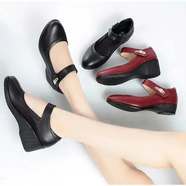 Eva | Zapatos de Confort Elegantes con Tacón Medio