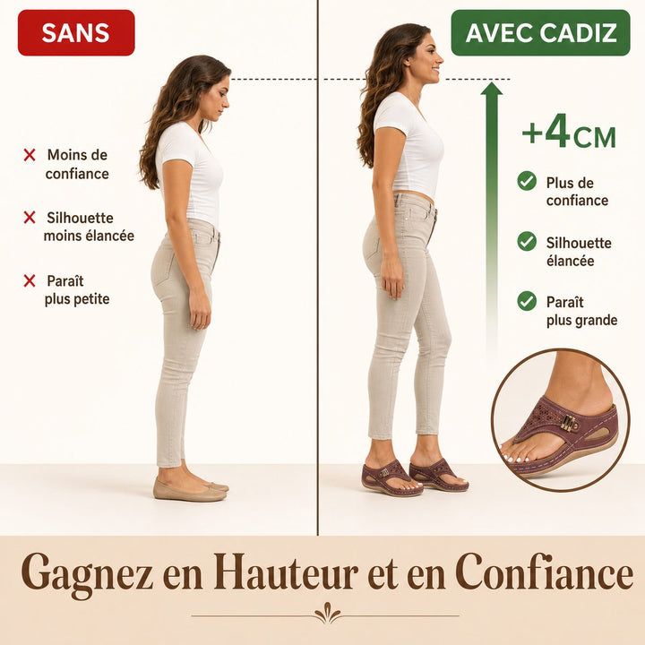Cadix | Sandales confort du quotidien