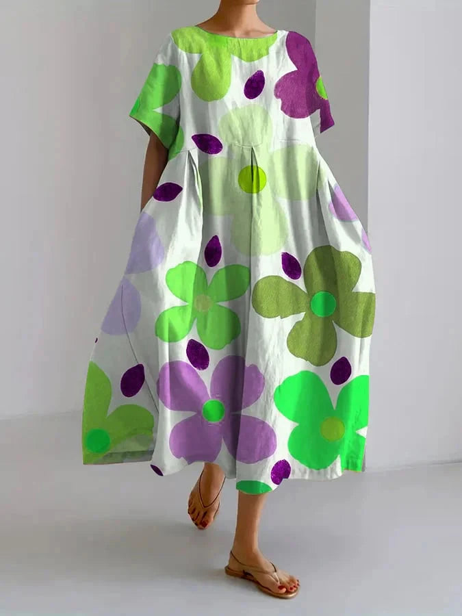 Madeleine | Robe maxi florale d’été