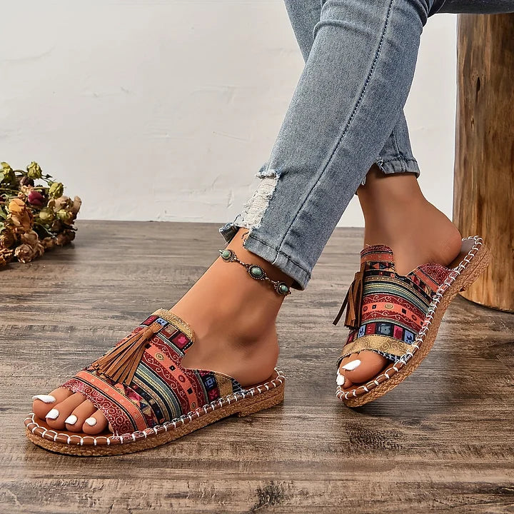 Christine | Sandales plates orthopédiques confortables