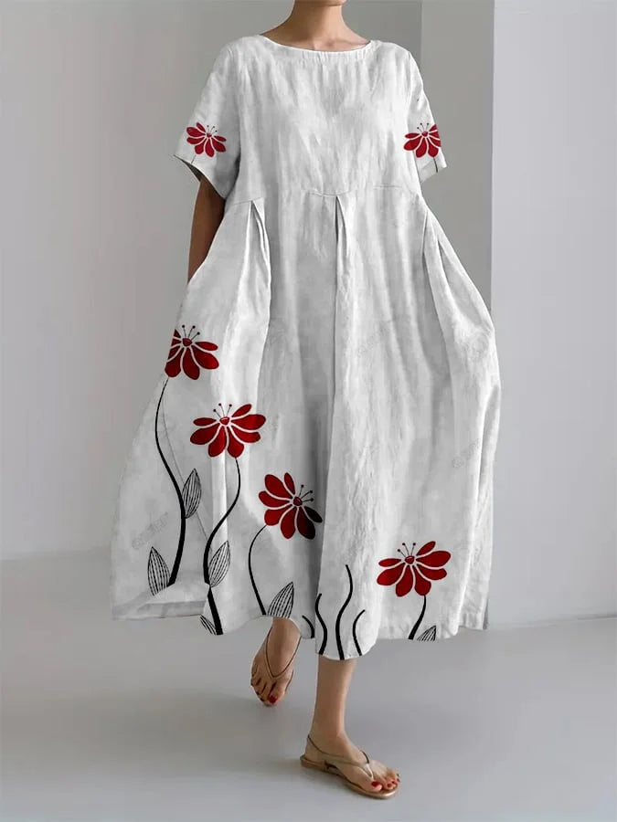 Madeleine | Robe maxi florale d’été