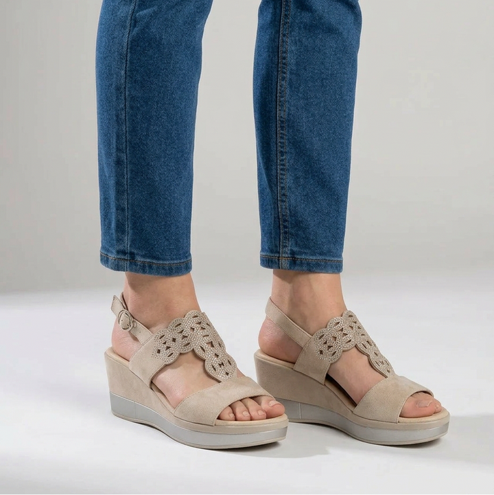 Rachelle | Sandales compensées confortables