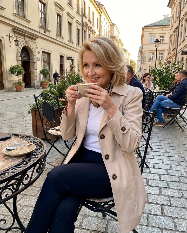 Olivia – Veste d’été vintage élégante