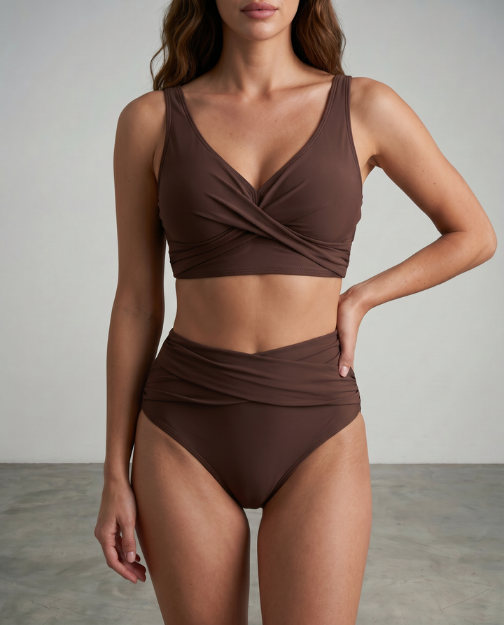 Amélie | Bikini taille haute sculptant