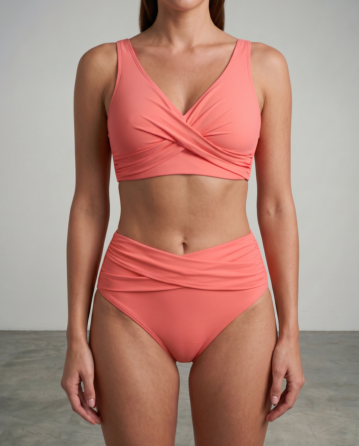 Amélie | Bikini taille haute sculptant