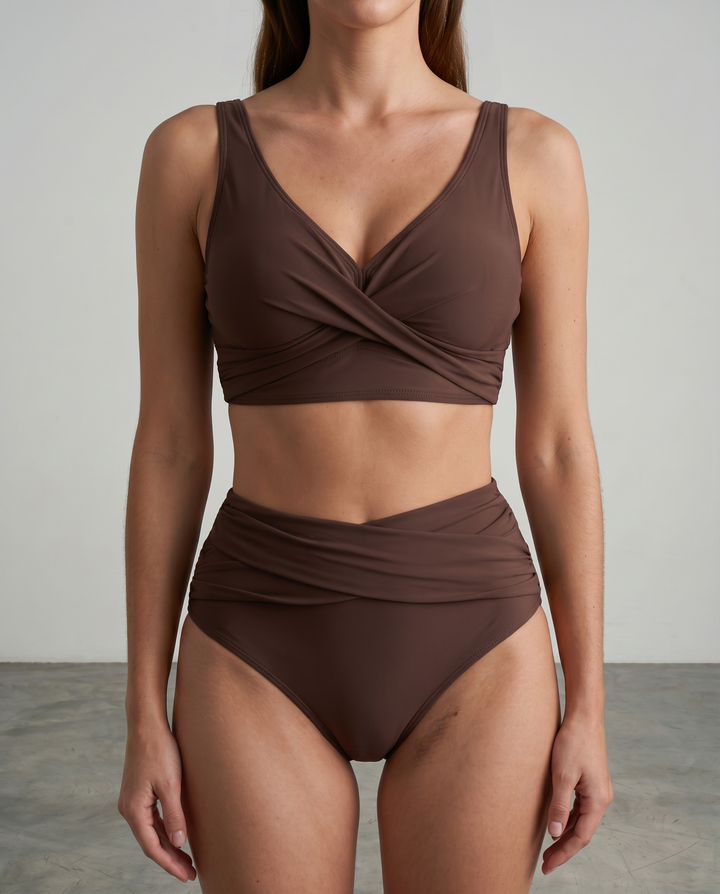 Amélie | Bikini taille haute sculptant