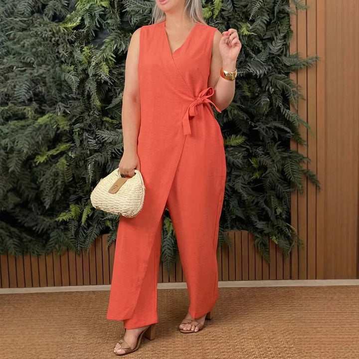 Elena | Mono elegante cruzado para mujer