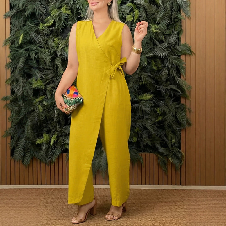 Elena | Mono elegante cruzado para mujer