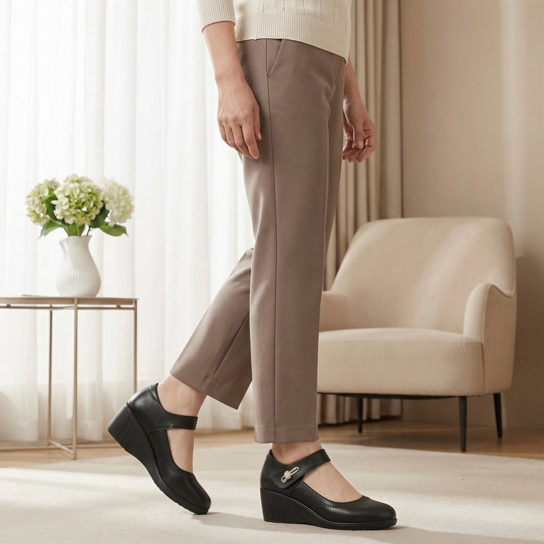 Eva | Zapatos de Confort Elegantes con Tacón Medio