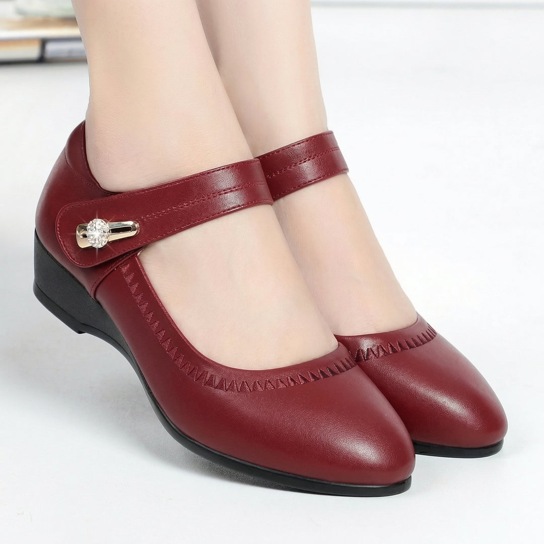 Eva | Zapatos de Confort Elegantes con Tacón Medio
