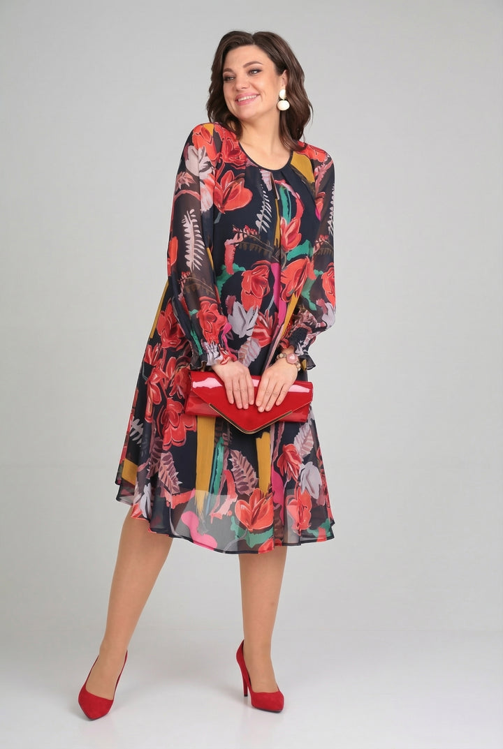 Lola | Vestido Floral Elegante