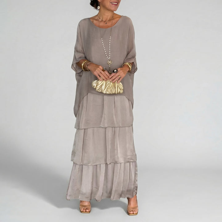 Vestido Capa Silvia