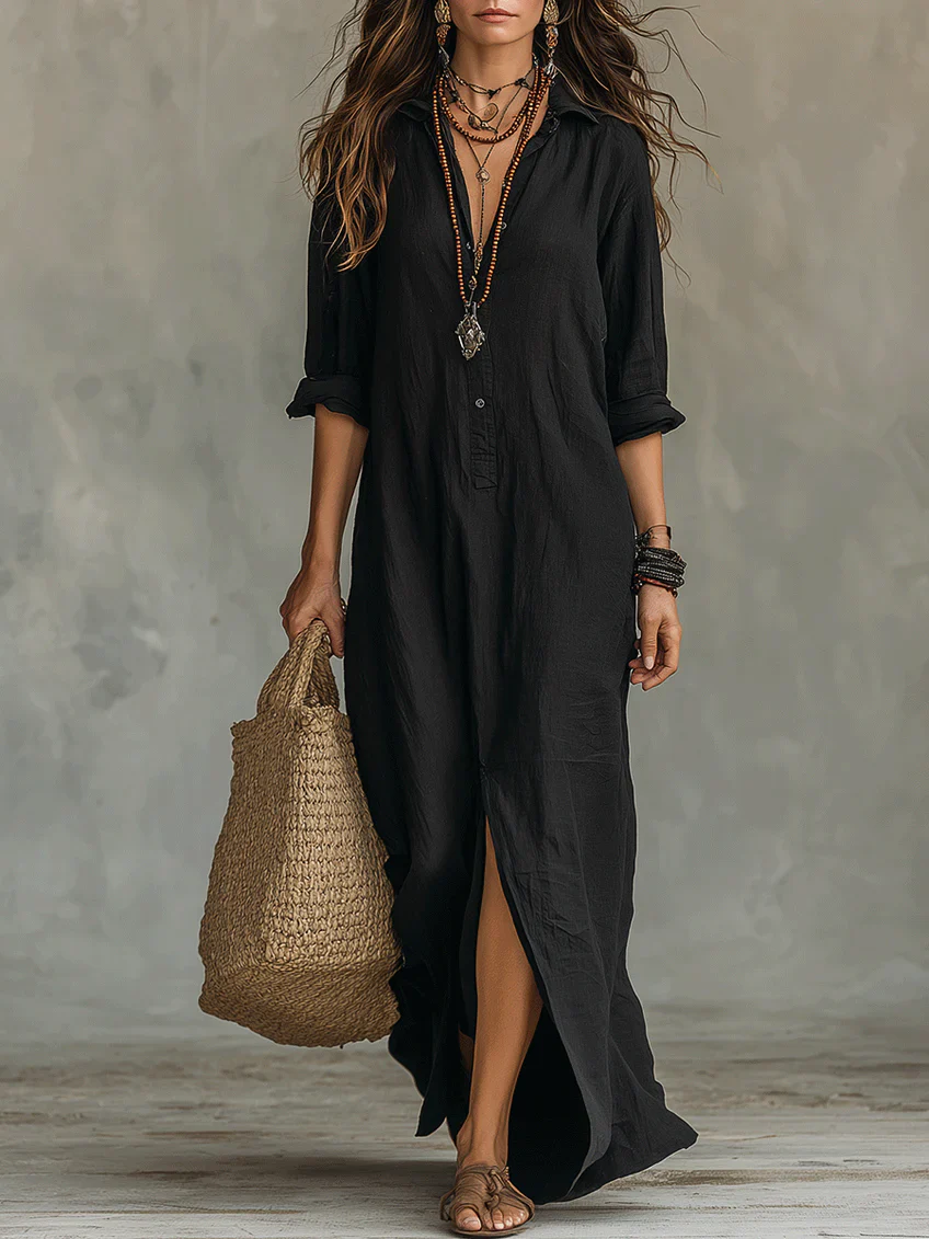 Mireille | Robe maxi d’été élégante