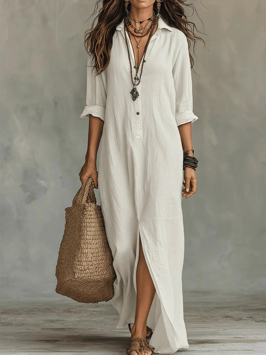 Mireille | Robe maxi d’été élégante