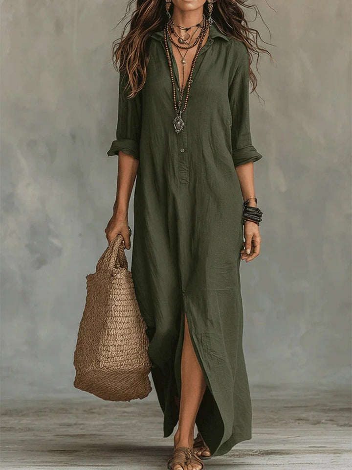 Mireille | Robe maxi d’été élégante