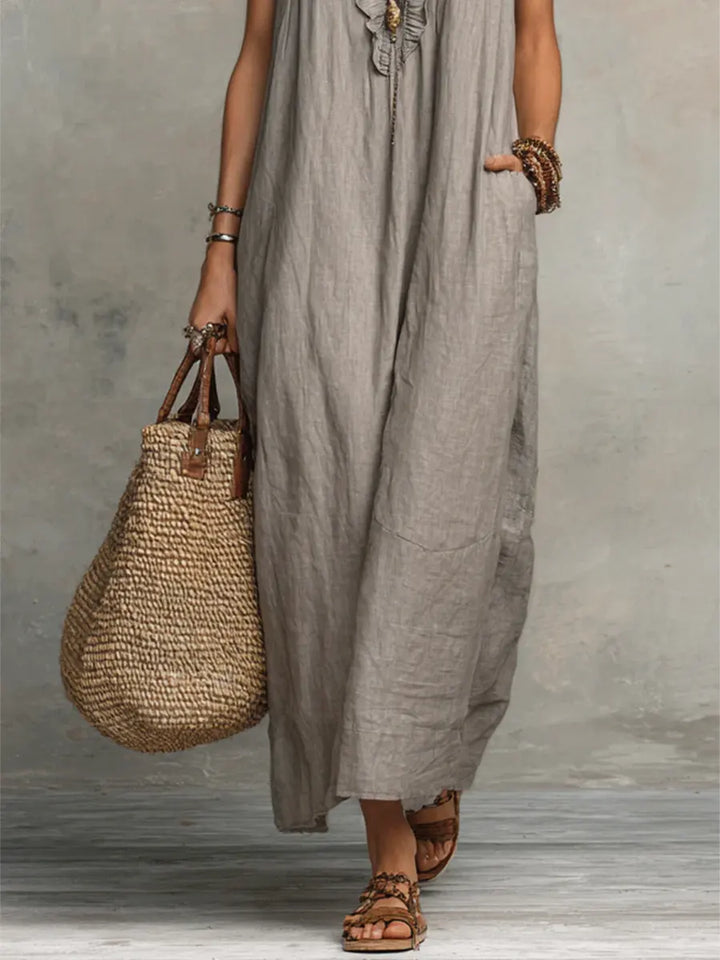 Sienne | Elegant Flowy Maxi Dress