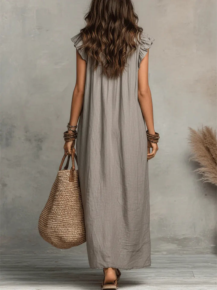 Sienne | Elegant Flowy Maxi Dress