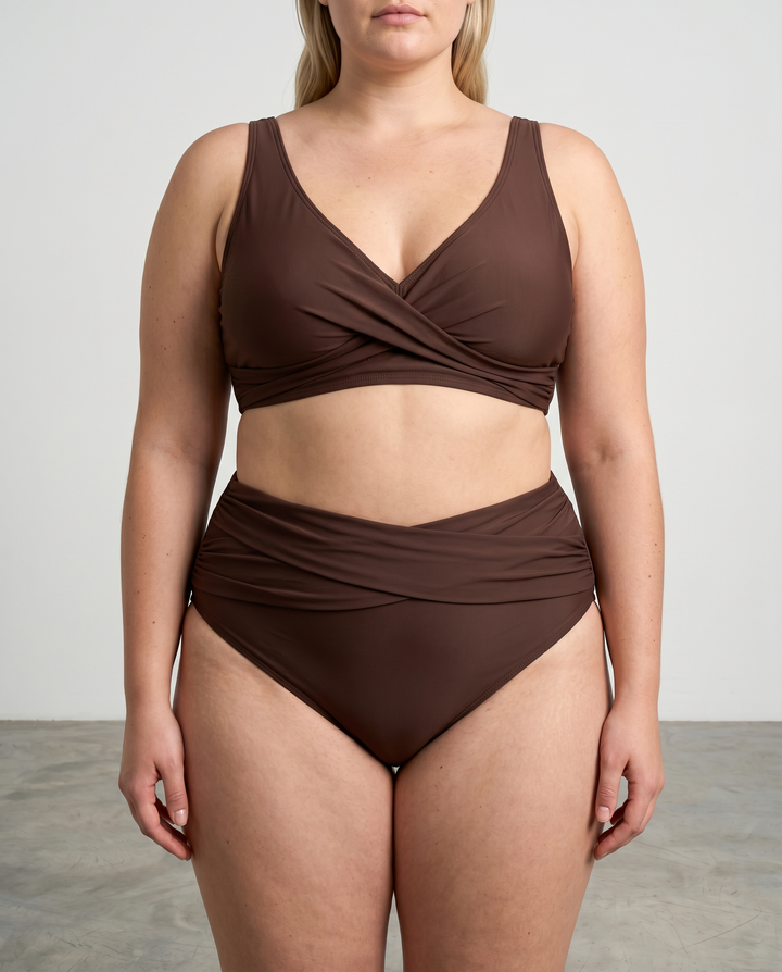 Amélie | Bikini taille haute sculptant