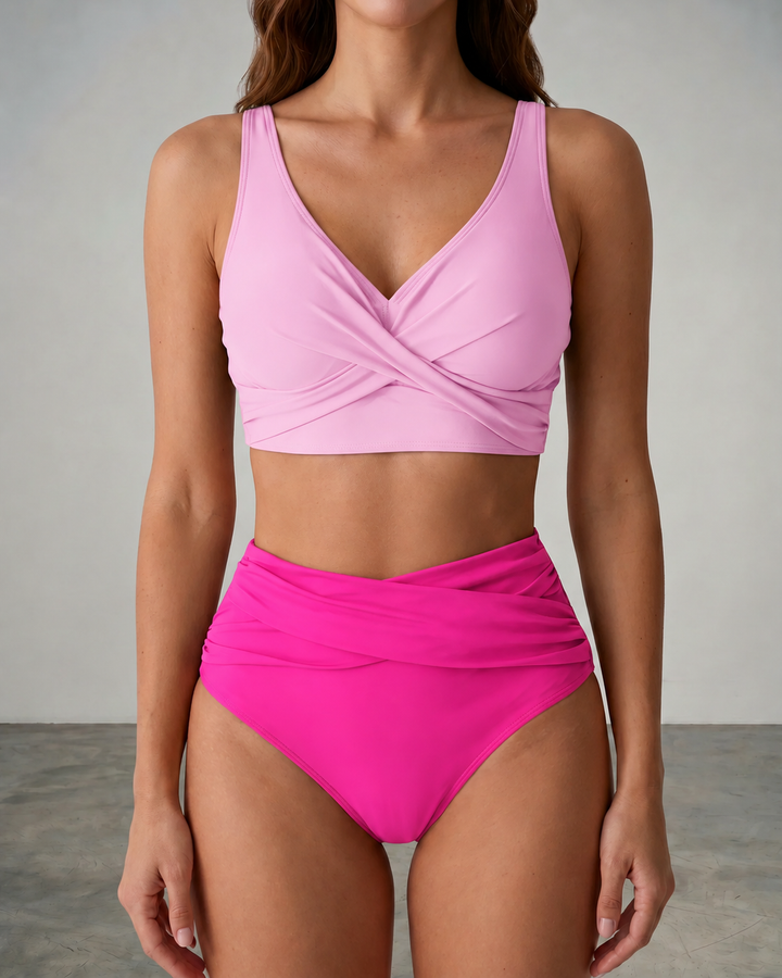 Amélie | Bikini taille haute sculptant