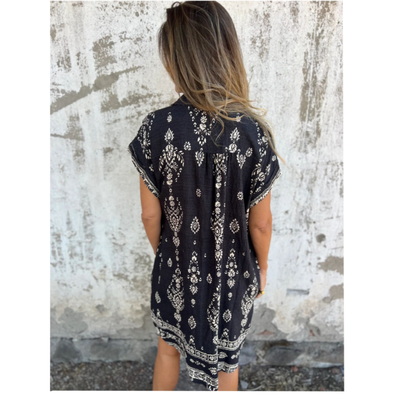 Emmeline Printed Pocket Dress
