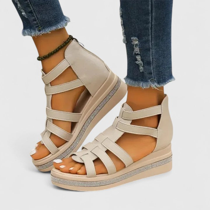 Lila – ORTHOPEDIC STRASS SANDALS