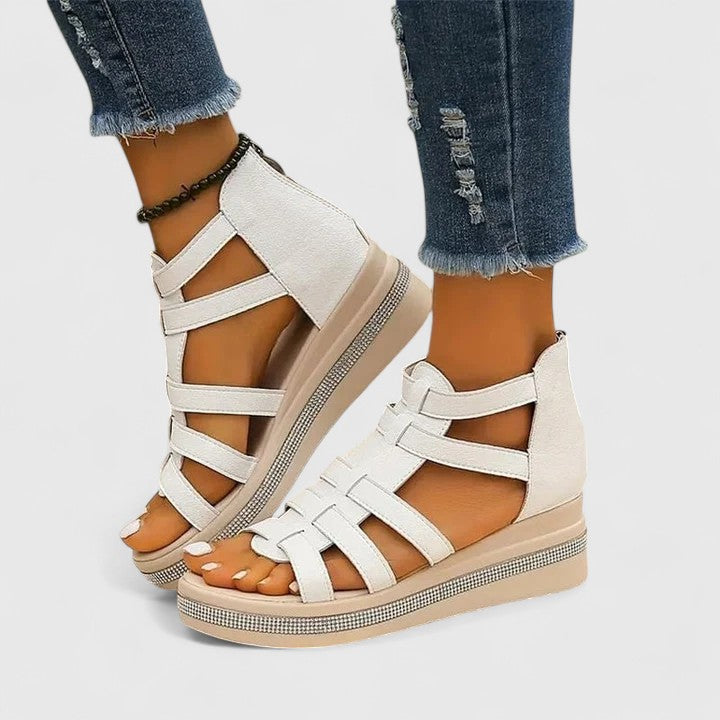 Lila – ORTHOPEDIC STRASS SANDALS