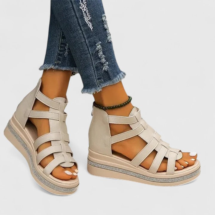 Lila – ORTHOPEDIC STRASS SANDALS