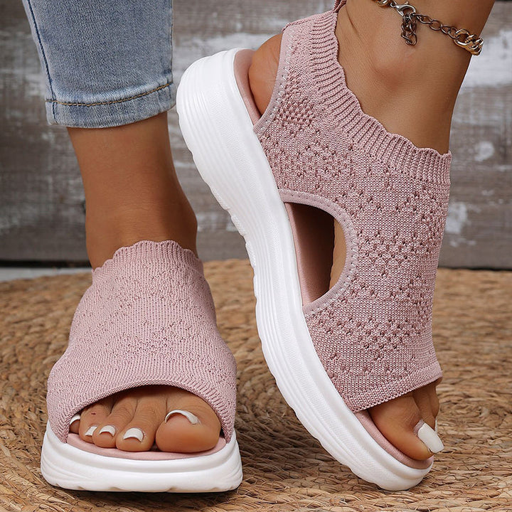 Marielle | Sandales tricotées confortables