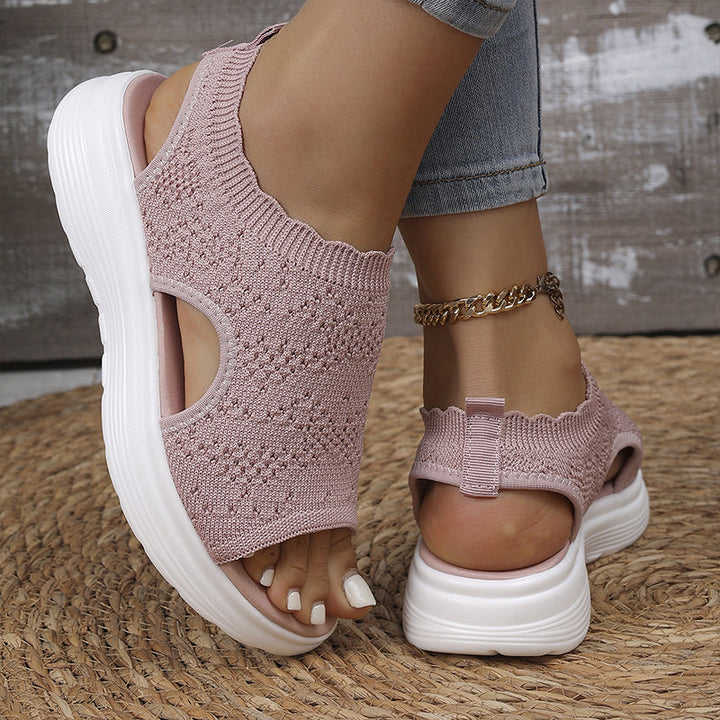 Marielle | Sandales tricotées confortables