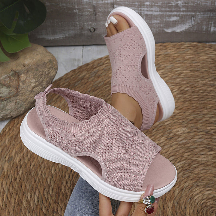 Marielle | Sandales tricotées confortables