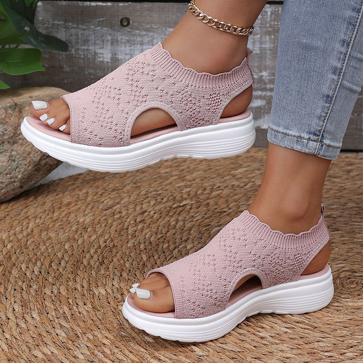 Marielle | Sandales tricotées confortables