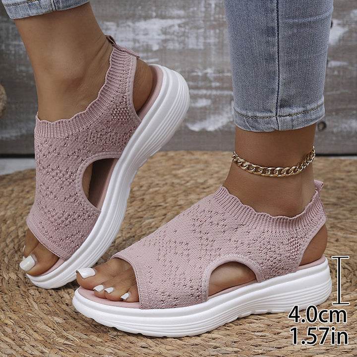 Marielle | Sandales tricotées confortables