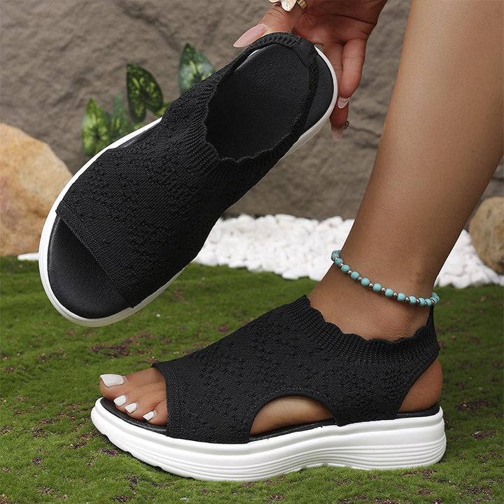 Marielle | Sandales tricotées confortables
